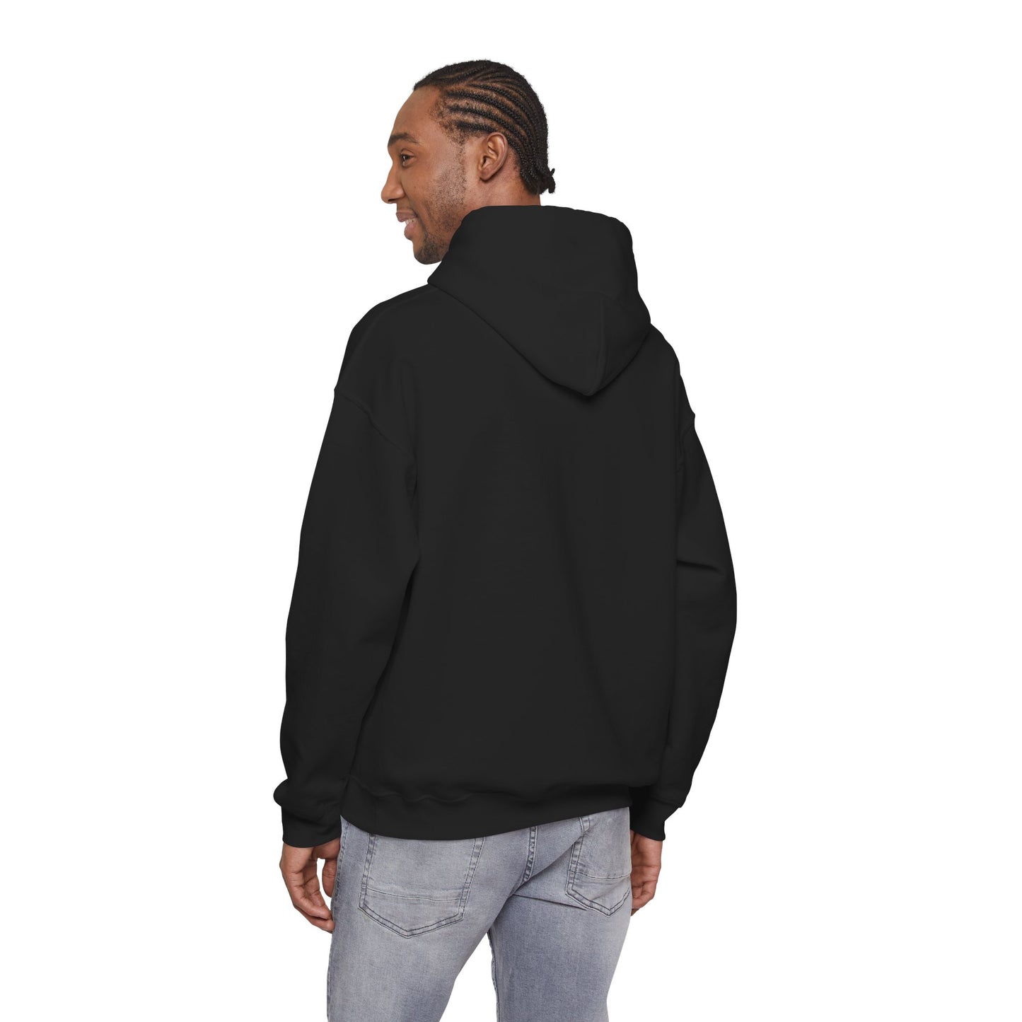 Festival Vibe Hooded Sweatshirt with Colorful Design