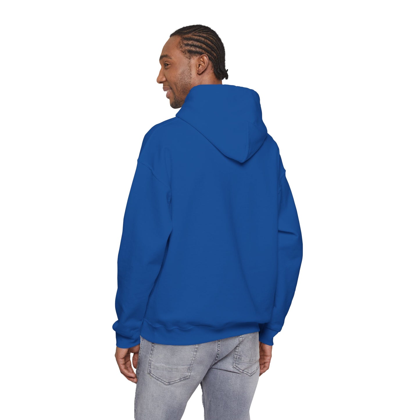 Festival Vibe Hooded Sweatshirt with Colorful Design
